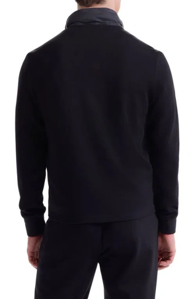 Bugatchi Soft Touch Quilted Zip-up Bomber Jacket In Multi