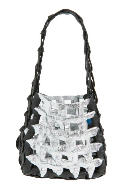 Sc103 Links Leather Shoulder Bag In Multi