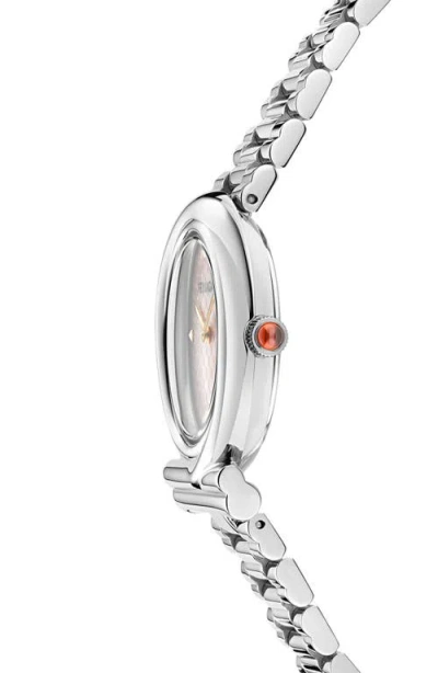 Ferragamo Gancini Twisted 32mm Watch In Metallic
