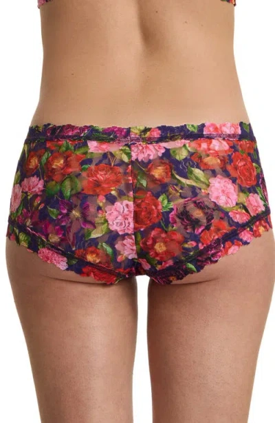 Hanky Panky Printed Signature Lace® Boyshort Floral In Multi