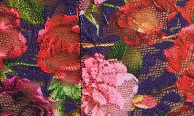 Hanky Panky Floral Retro Lace Vikini In Multi