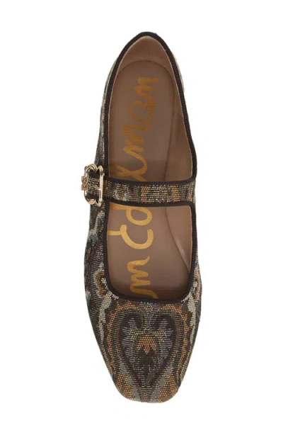 Sam Edelman Michaela Mary Jane Flat In Multi