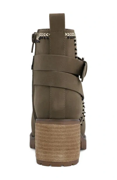 Mia Fausta Platform Bootie In Multi