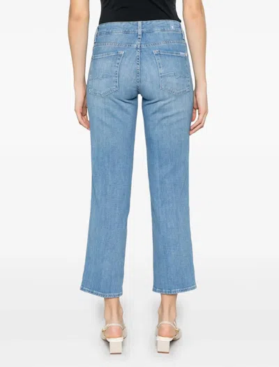 7 For All Mankind Jeans In Blue