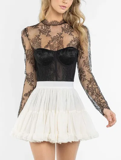 Belle Perle Top In Black