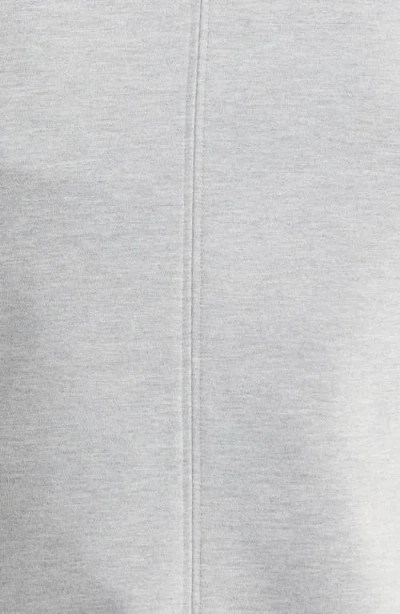 Anne Klein Moto Zip Ponte Jacket In Gray