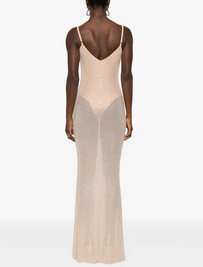 Twentyfourhaitch Dresses In Neutral