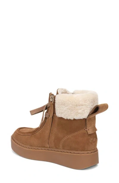 Favorite Daughter Sunny Faux Shearling Platform Bootie In Multi