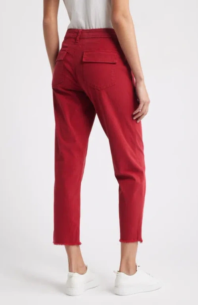 Frank & Eileen Blackrock Utility Pants In Red