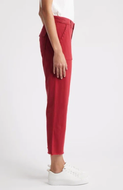 Frank & Eileen Blackrock Utility Pants In Red