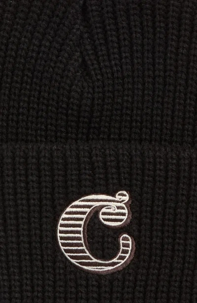 Carhartt Work In Progress Cold World Beanie In Black