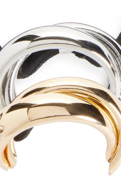 Tasha 2-pack Metal Ponytail Holders In Black