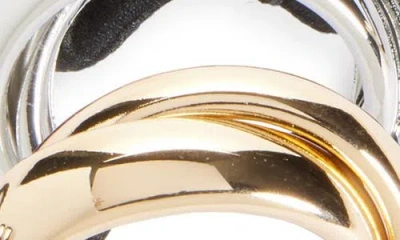 Tasha 2-pack Metal Ponytail Holders In Black