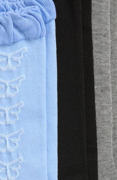 Capelli New York Kids' Assorted 3-pack Knee High Socks In Animal Print