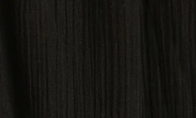 Sea Level Sunset Tie Back Cover-up Dress In Black