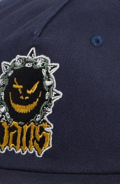 Vans Kids' Let Loose Cotton Twill Baseball Cap In Blue