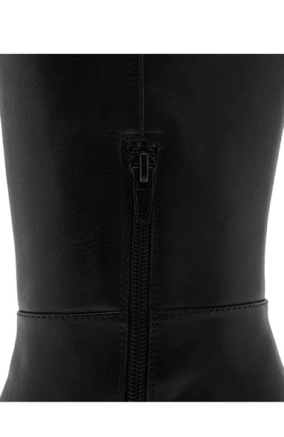 Mango Knee High Boot In Black