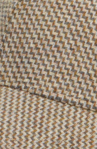 Krost Wool Blend Cap In Brown