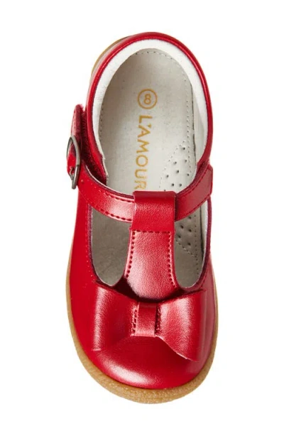 L'amour Emma Bow Mary Jane In Red