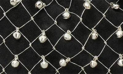 Tory Burch Mini Fleming Bell Hobo Bag In Black