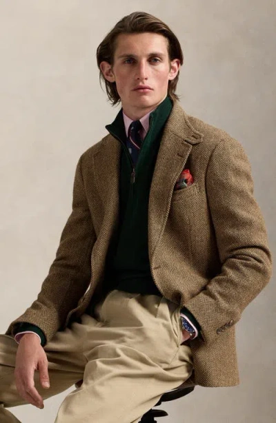 Polo Ralph Lauren Ralph Lauren Forest Green Wool Sweater In Green