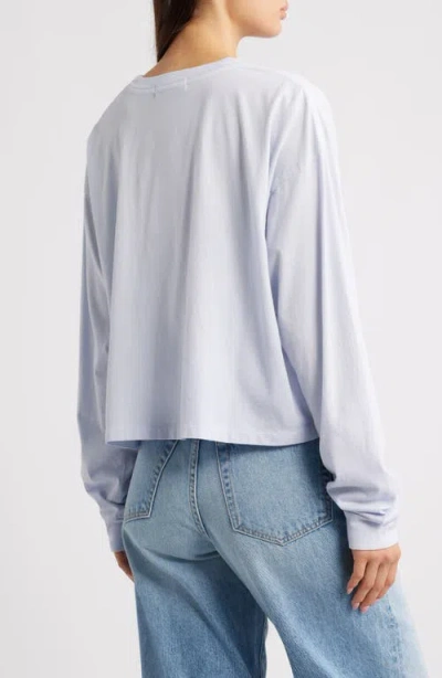 Daydreamer Cow Horseshoe Meet Crop Cotton Graphic T-shirt In White