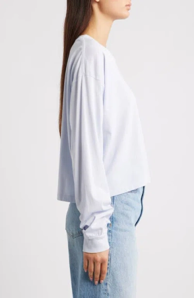 Daydreamer Cow Horseshoe Meet Crop Cotton Graphic T-shirt In White