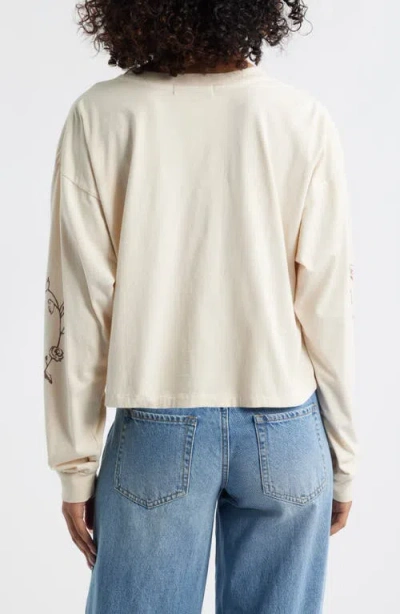 Daydreamer Johnny Cash Walk The Line Cotton Graphic T-shir In White