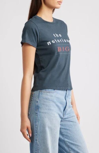 Daydreamer Notorious Big Cotton T-shirt In Blue