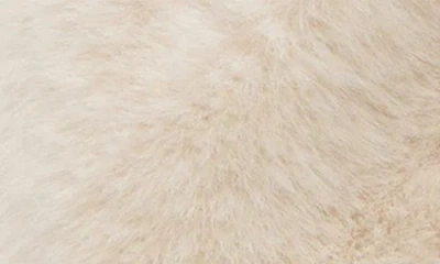 Aldo Ilynnaa Faux Fur Bucket Bag In Neutral