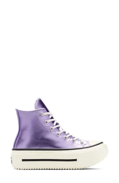 Converse Gender Inclusive Chuck Taylor® All Star® Double Stack High Top Sneaker In Multi