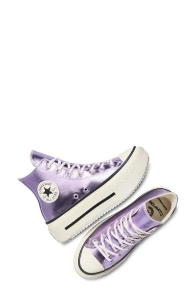 Converse Gender Inclusive Chuck Taylor® All Star® Double Stack High Top Sneaker In Multi