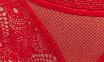 Free People Moonlit Meadow Bikini Brief In Red