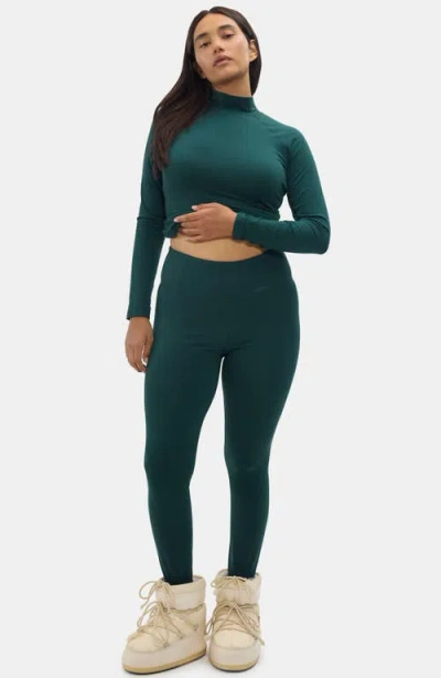 Halfdays Ruth Base Layer Leggings In Blue