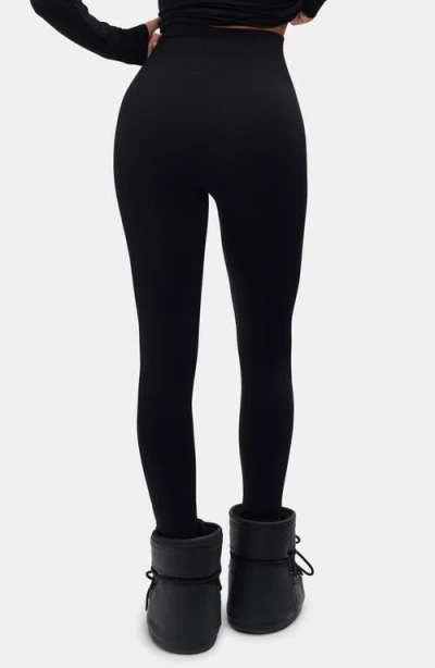 Halfdays Sophia Base Layer Leggings In Black