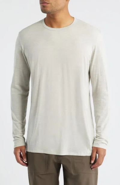 Arc'teryx Frame Long Sleeve Wool Blend T-shirt In Gray