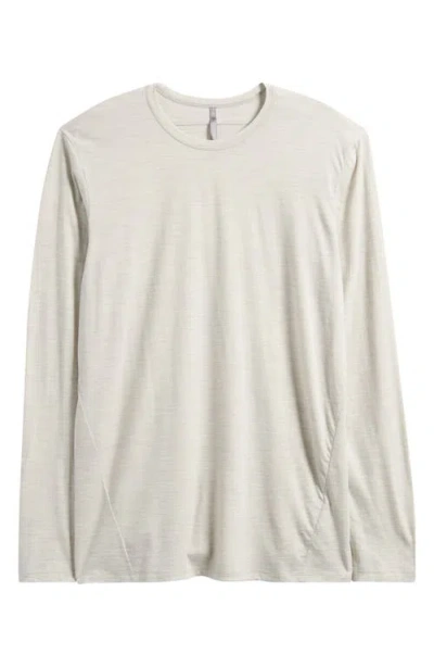 Arc'teryx Frame Long Sleeve Wool Blend T-shirt In Gray