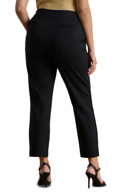 Ralph Lauren Plus Size Ponte Ankle Pant In Multi