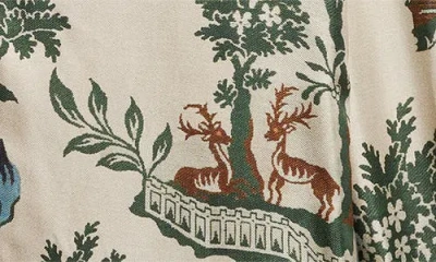 Monse Deconstructed Silk Pajama Top In Neutral