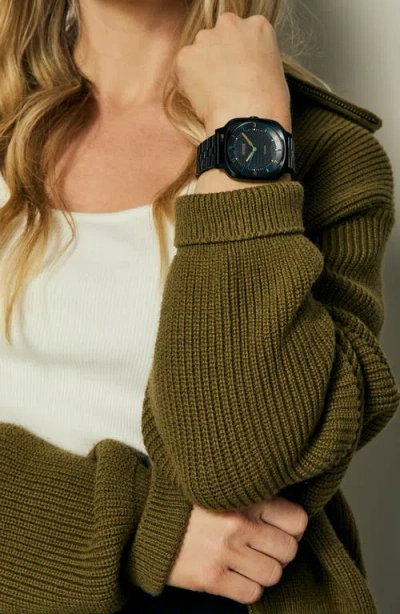 Nixon Fremont Goldtone Bracelet Watch, 40mm In Black