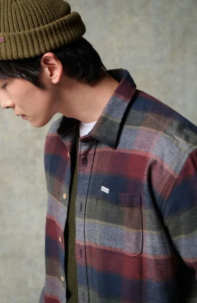 Barbour Mosely Cotton & Wool Blend Beanie In Green