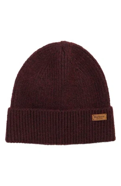 Barbour Pendle Beanie In Brown