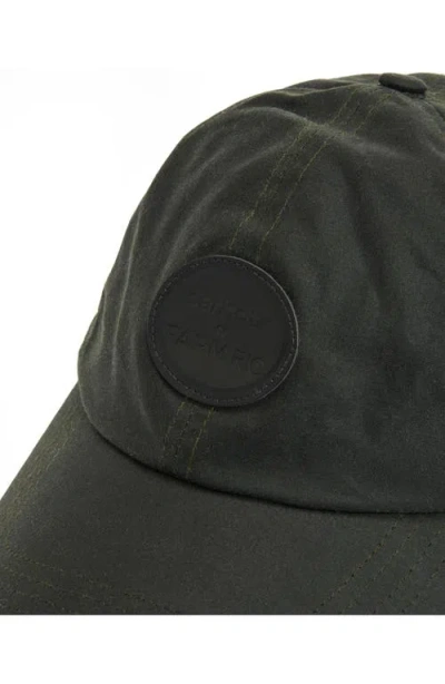 Barbour X Farm Rio Alice Baseball Cap In Black