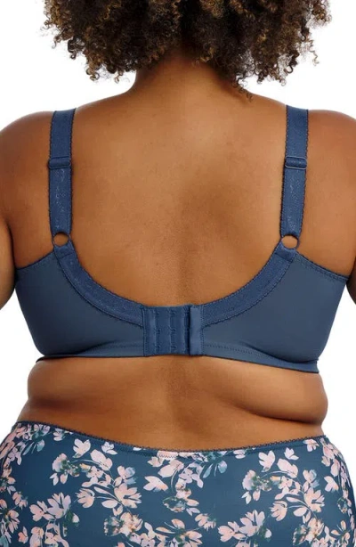 Goddess Kayla Full Figure Underwire Bra In Blue
