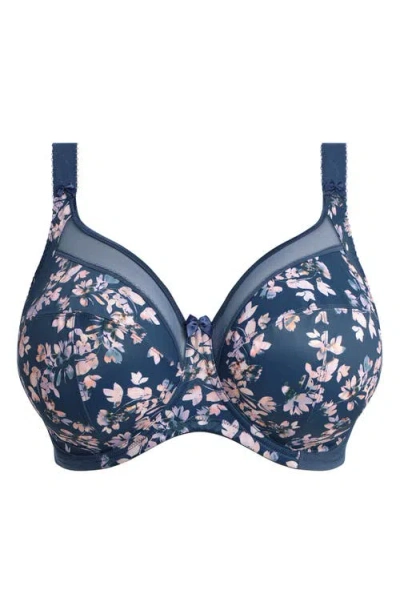 Goddess Kayla Full Figure Underwire Bra In Blue