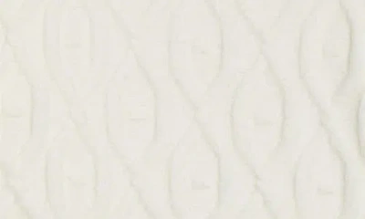 Sugarlips Gloriana Cable Stitch Sweater In Neutral