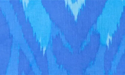 Sugarlips Carys Print Tie Neck Top In Animal Print