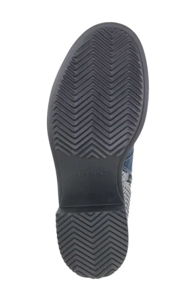 David Tate Swinger Cap Toe Bootie In Black