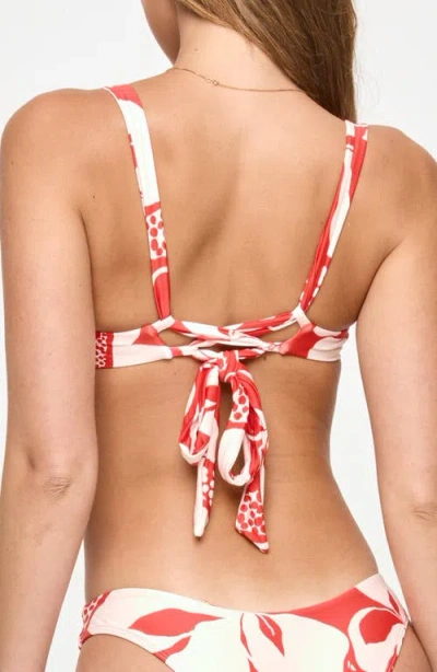 L*space Lspace Mako Underwire Bikini Top In Orange