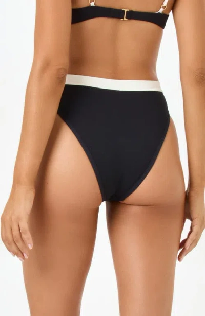 L*space Lspace X Anthropologie Frenchi Bitsy Bikini Bottoms In Multi